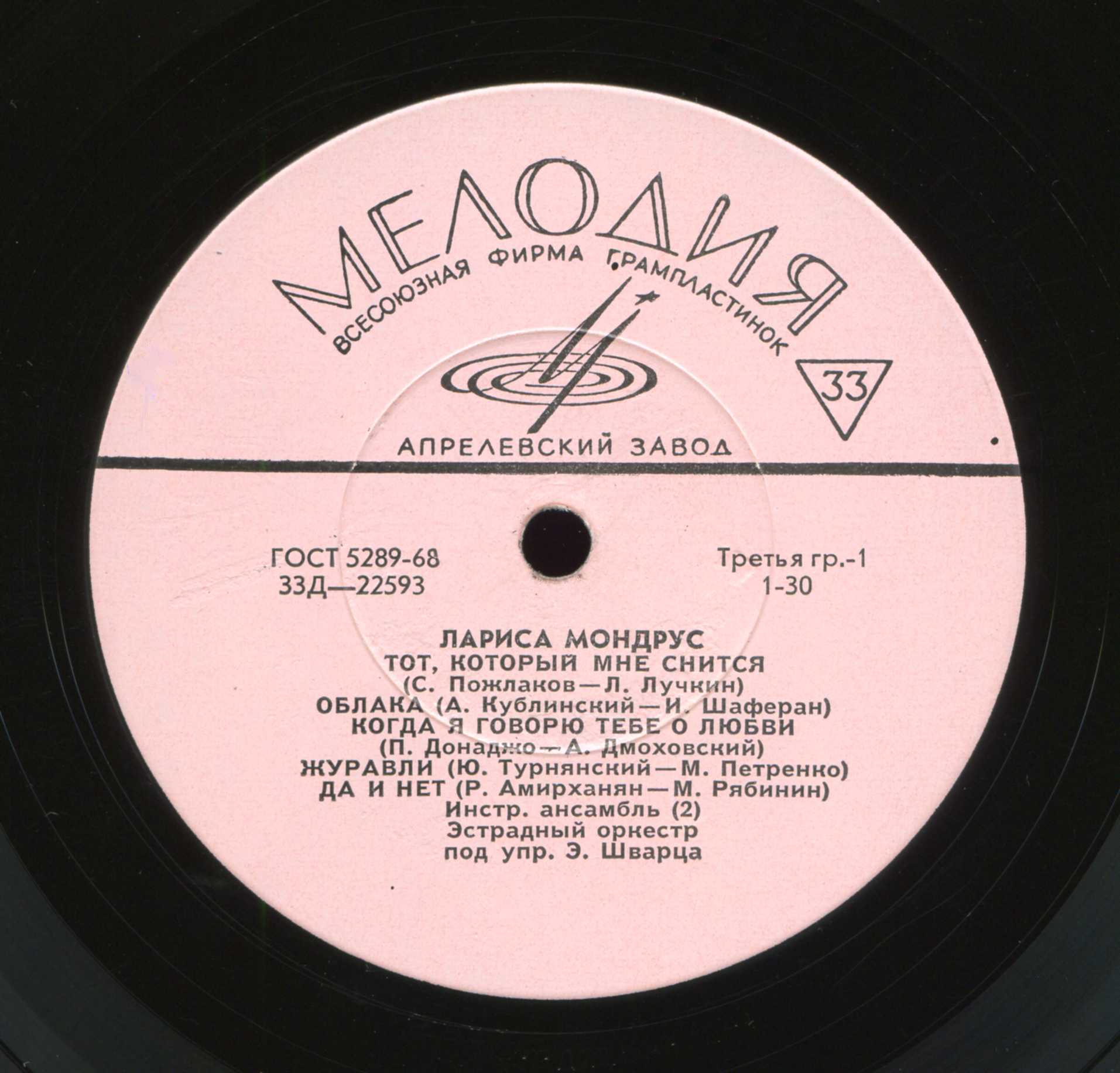 Поёт Лариса Мондрус