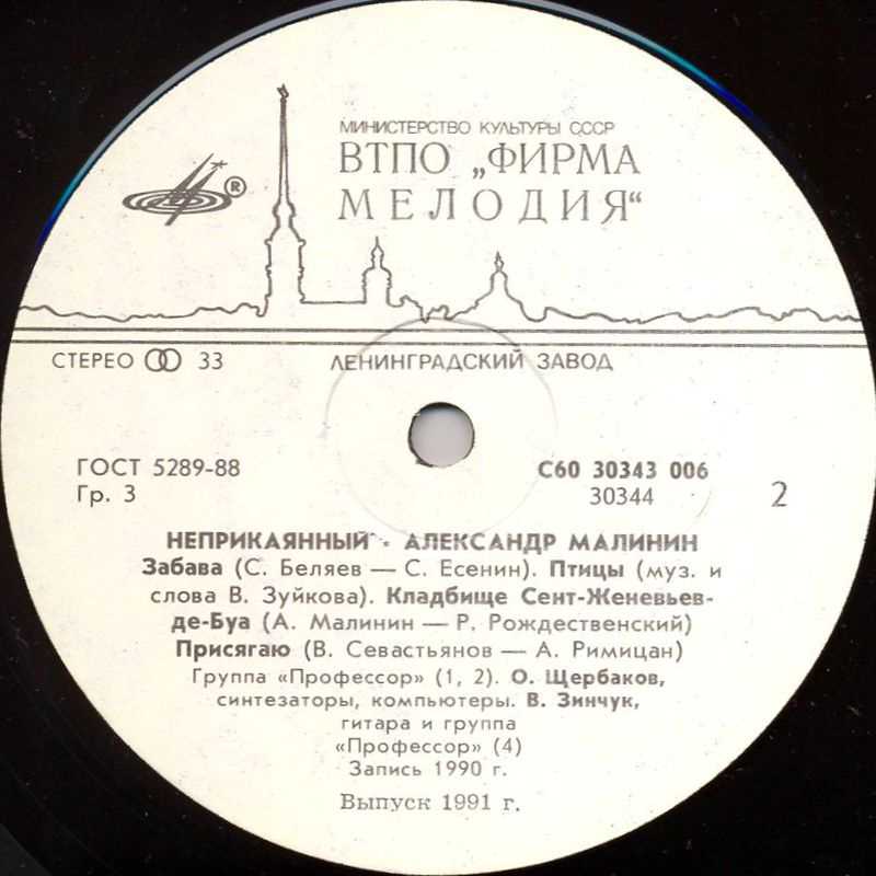 Александр МАЛИНИН. «Неприкаянный»