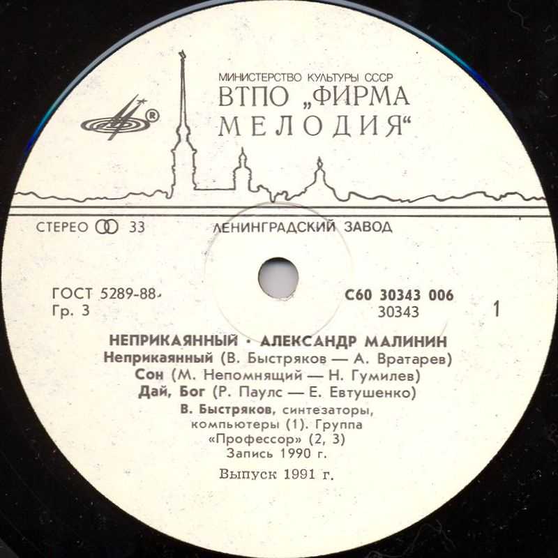 Александр МАЛИНИН. «Неприкаянный»