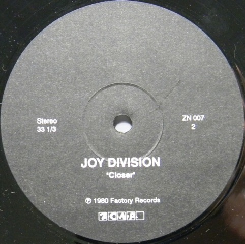 JOY DIVISION. Closer