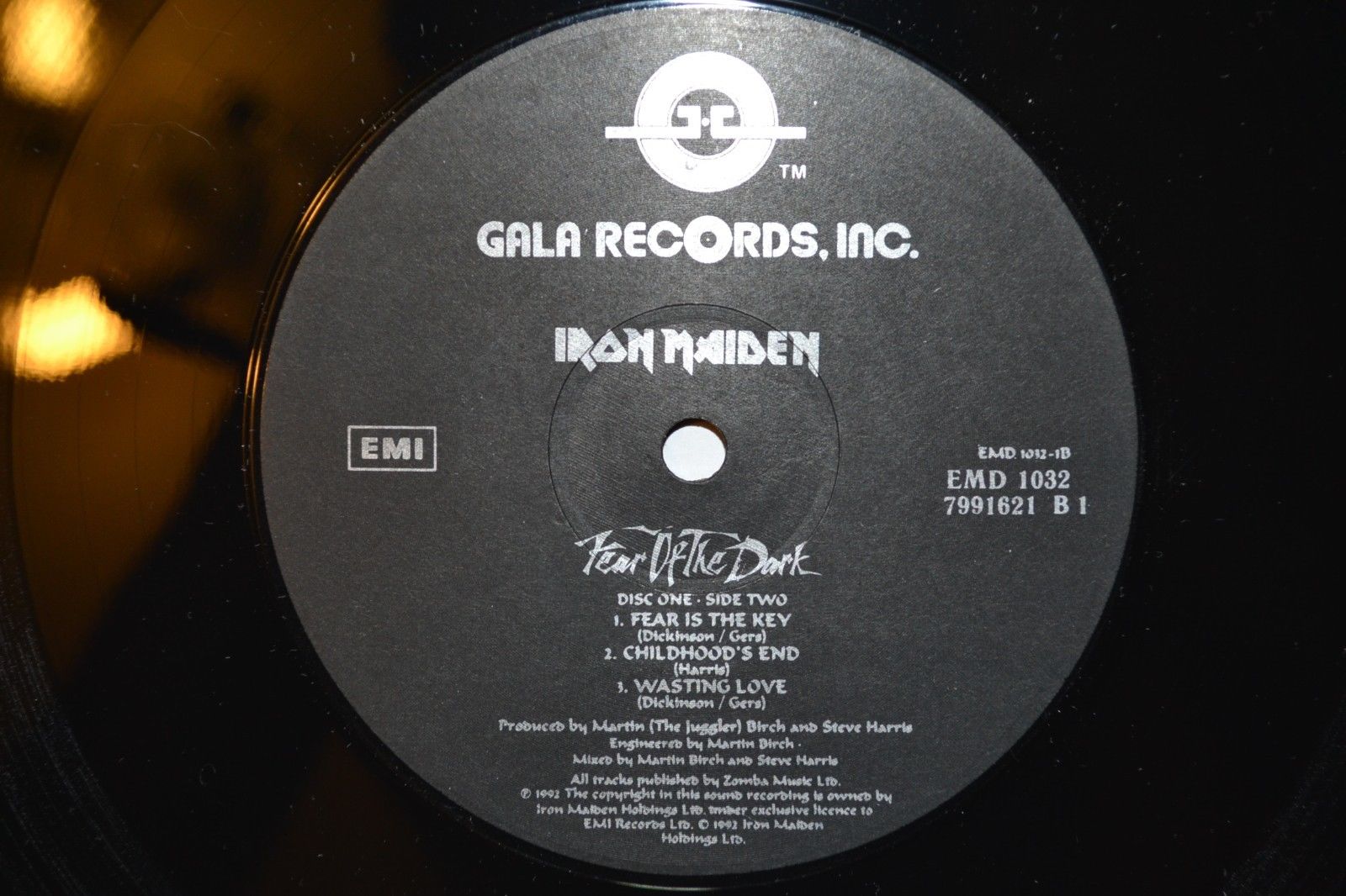 IRON MAIDEN «Fear Of The Dark» (запись 1992 г.)