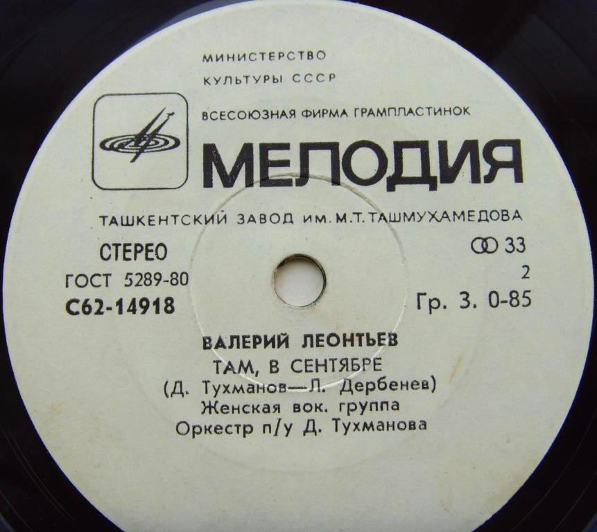 Валерий ЛЕОНТЬЕВ. Танцевальный час на солнце