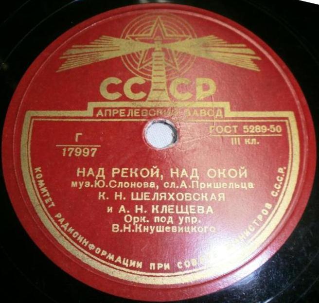 Играй, гармонь / Над рекой, над Окой