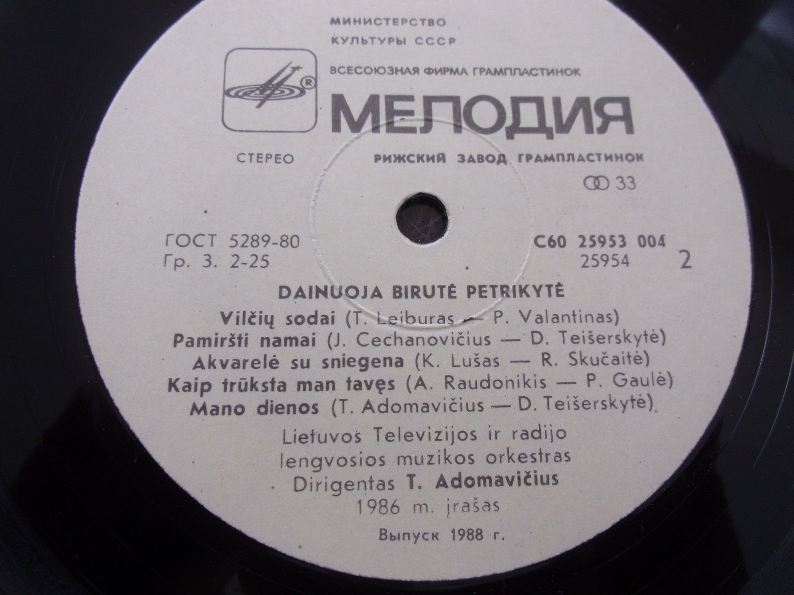 Поет Бируте ПЕТРИКИТЕ