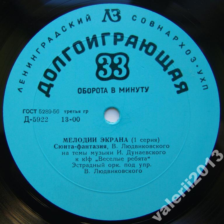 Мелодии экрана (1 серия)