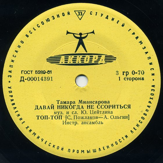 Поёт Тамара Миансарова