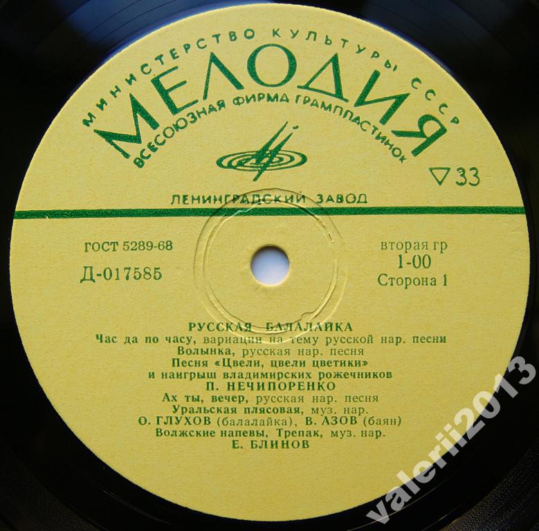 Русская балалайка