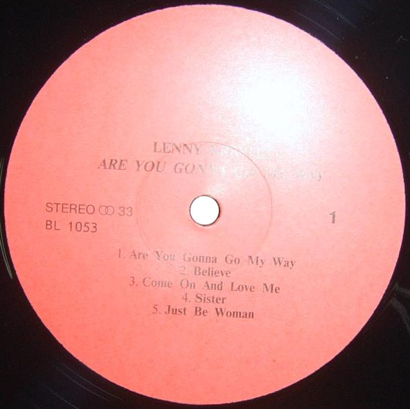 Lenny Kravitz - Are You Gonna Go My Way