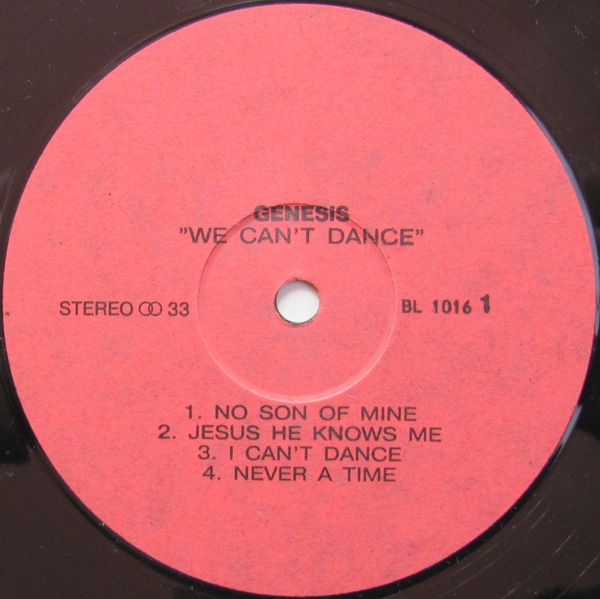 Genesis. We Can’t Dance