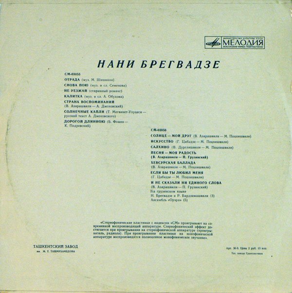 Нани БРЕГВАДЗЕ