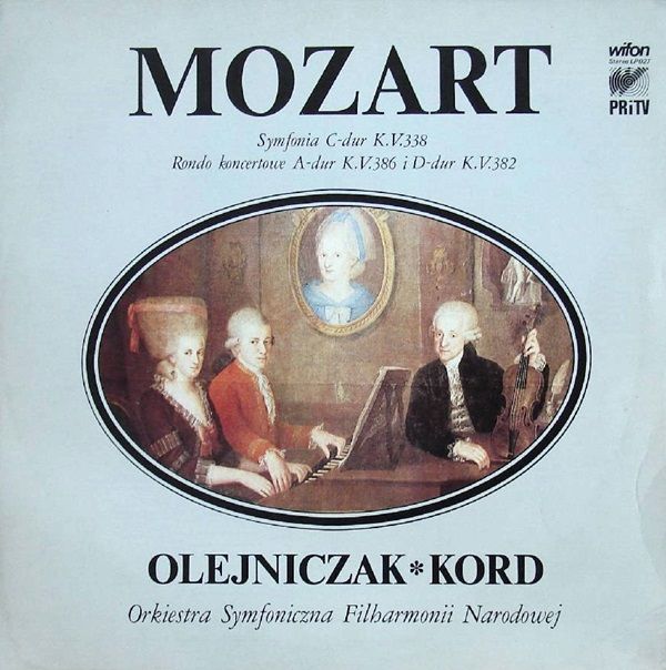 Mozart - Olejniczak, Kord   [по заказу польской фирмы WIFON, LP 027]