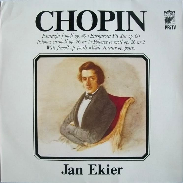 Jan Ekier: Chopin  [по заказу польской фирмы WIFON, LP 025]