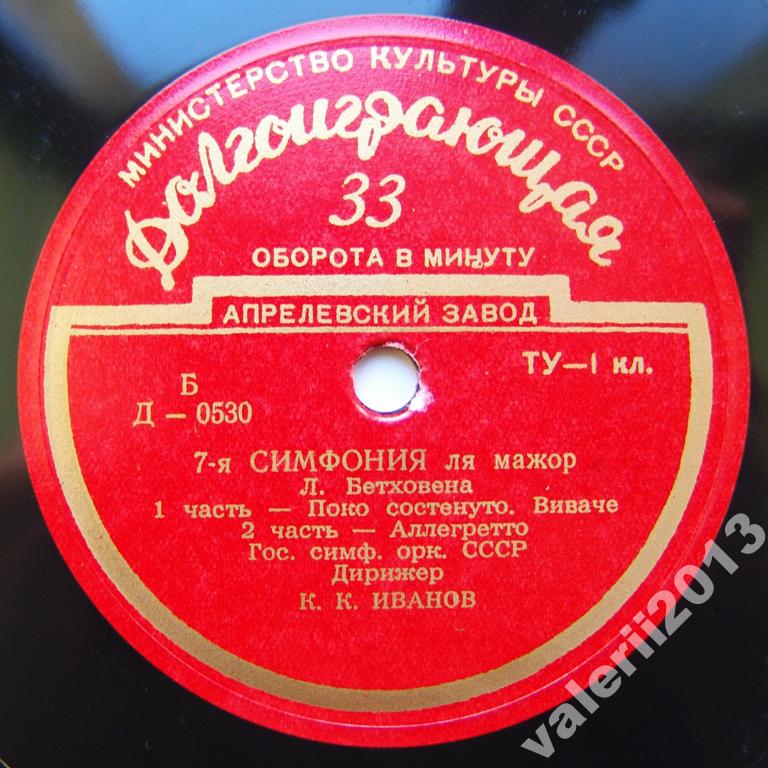 Л. БЕТХОВЕН (1770-1827): Симфония №7 ля мажор (К. Иванов)