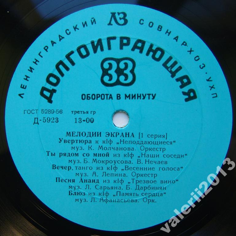 Мелодии экрана (1 серия)