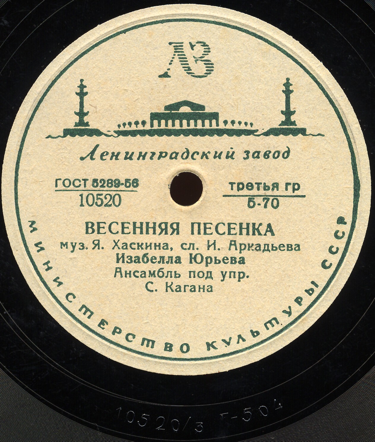 Изабелла Юрьева - Венгерская песня / Весенняя песенка