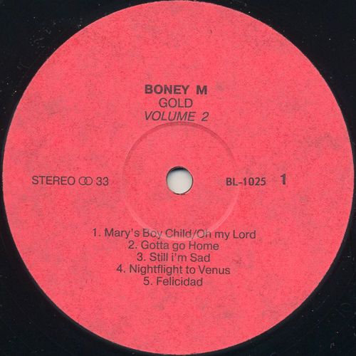 Boney M - Gold (volume 2)