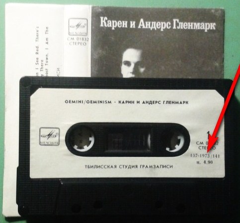 Gemini / Карен и Андерс Гленмарк ‎– Geminism