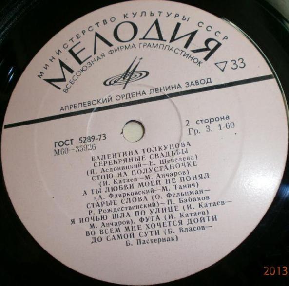 Валентина Толкунова