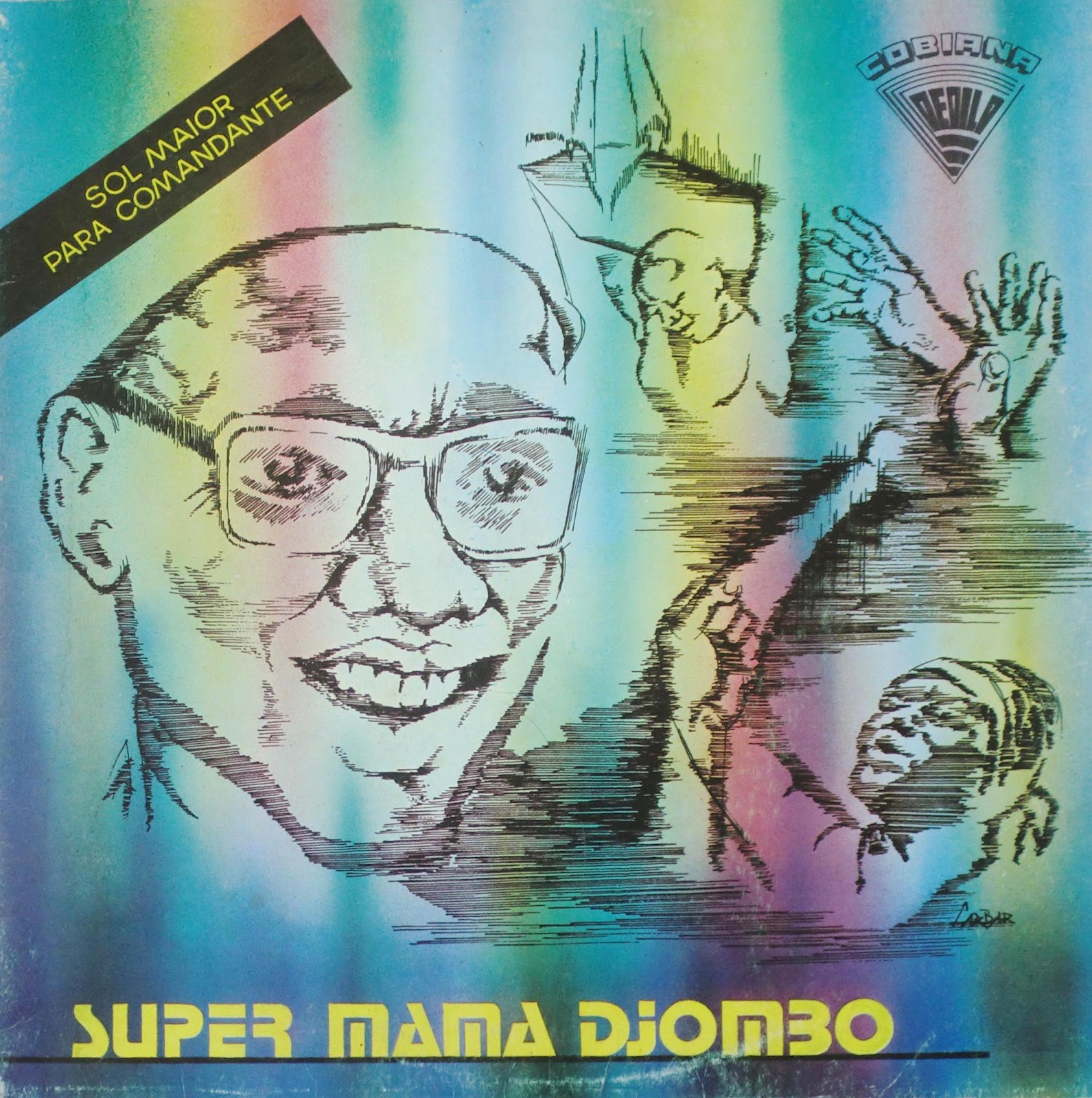 SUPER MAMA DJOMBO "Sol maior para comandante" [по заказу фирмы COBIANA (Гвинея-Бисау), SMD 003]