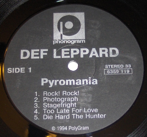 Def Leppard - Pyromania