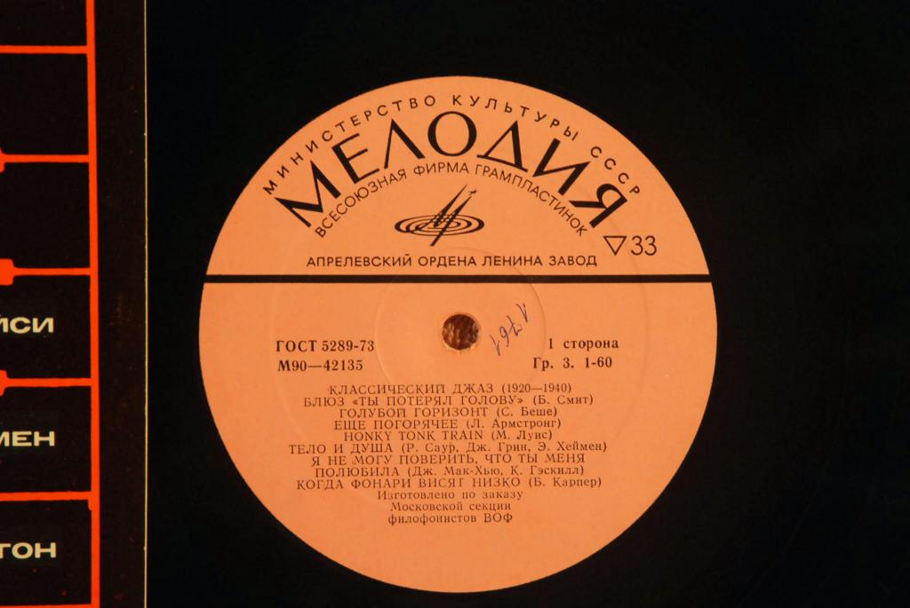 КЛАССИЧЕСКИЙ ДЖАЗ (1920-1940)