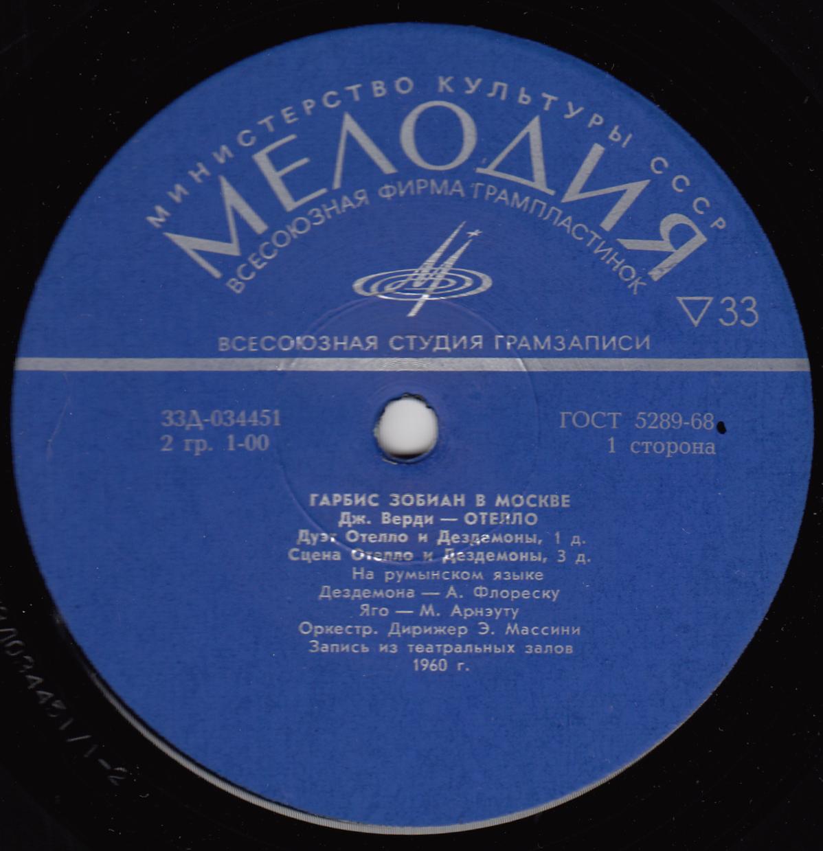 ГАРБИС ЗОБИАН в Москве