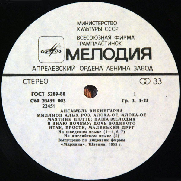 Ансамбль «Викингарна»