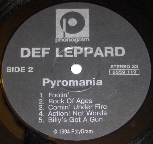 Def Leppard - Pyromania