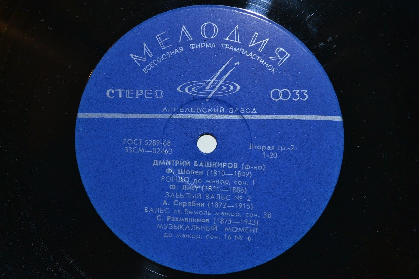 Дмитрий Башкиров, фортепиано