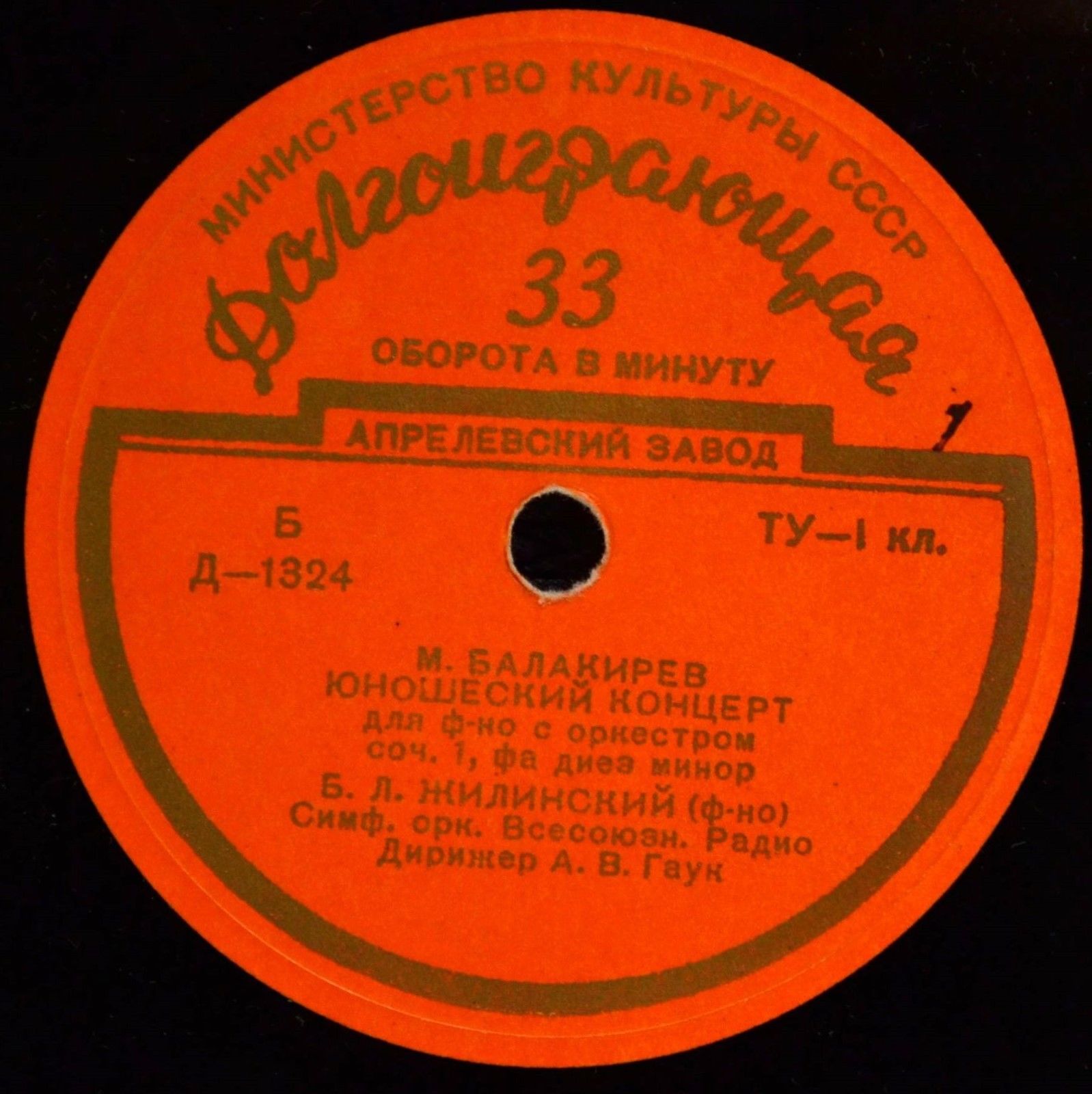 М. БАЛАКИРЕВ, М. ВЬЕЛЬГОРСКИЙ