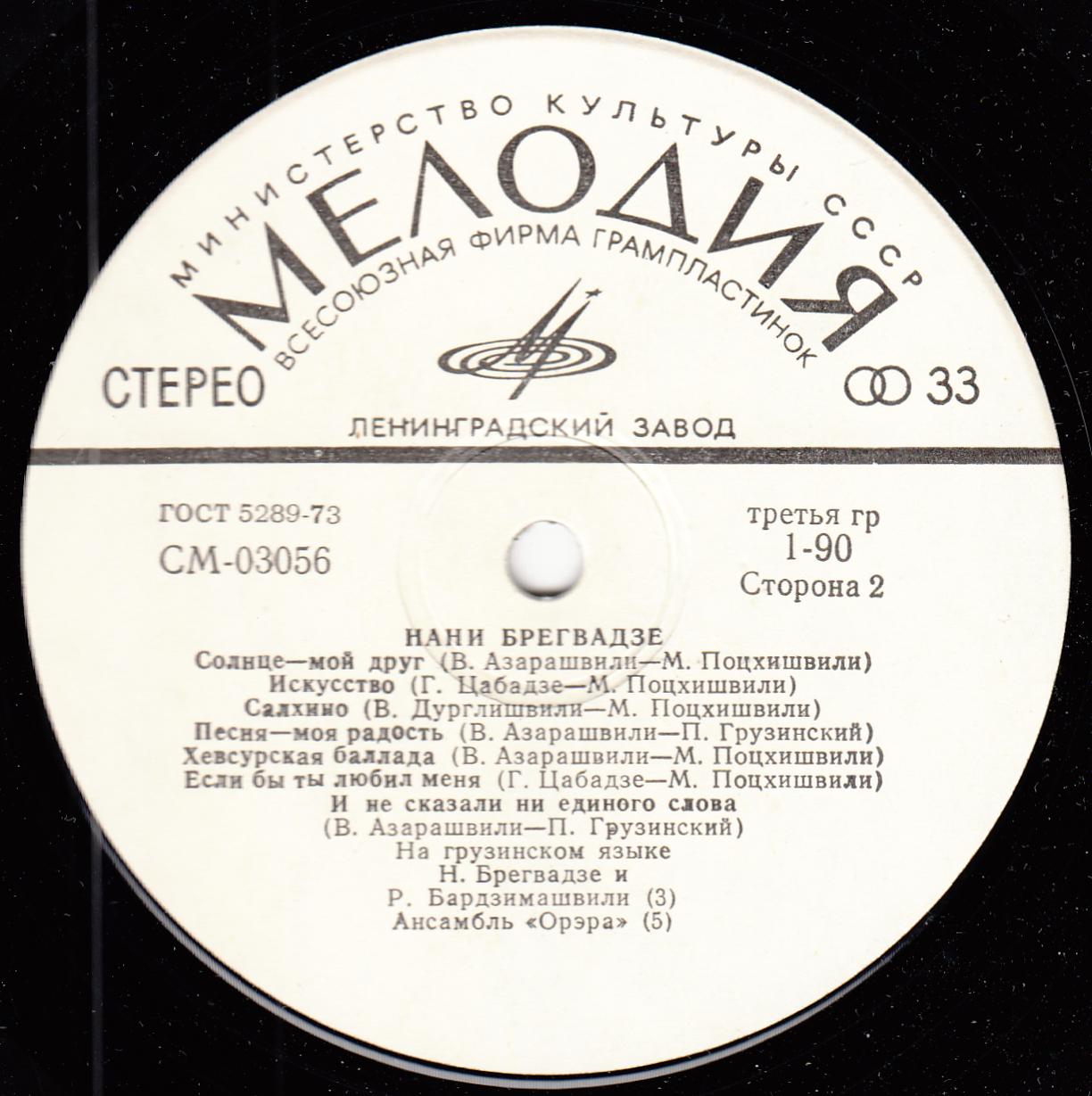 Нани БРЕГВАДЗЕ