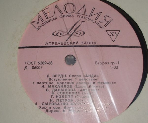 Дж. Верди: Опера "Аида"