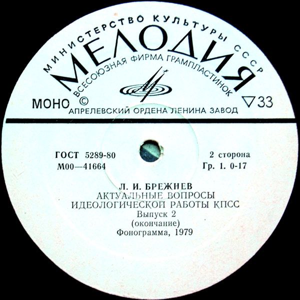 Л. И. БРЕЖНЕВ: Актуальные вопросы идеологической работы КПСС. Выпуски 1 - 2