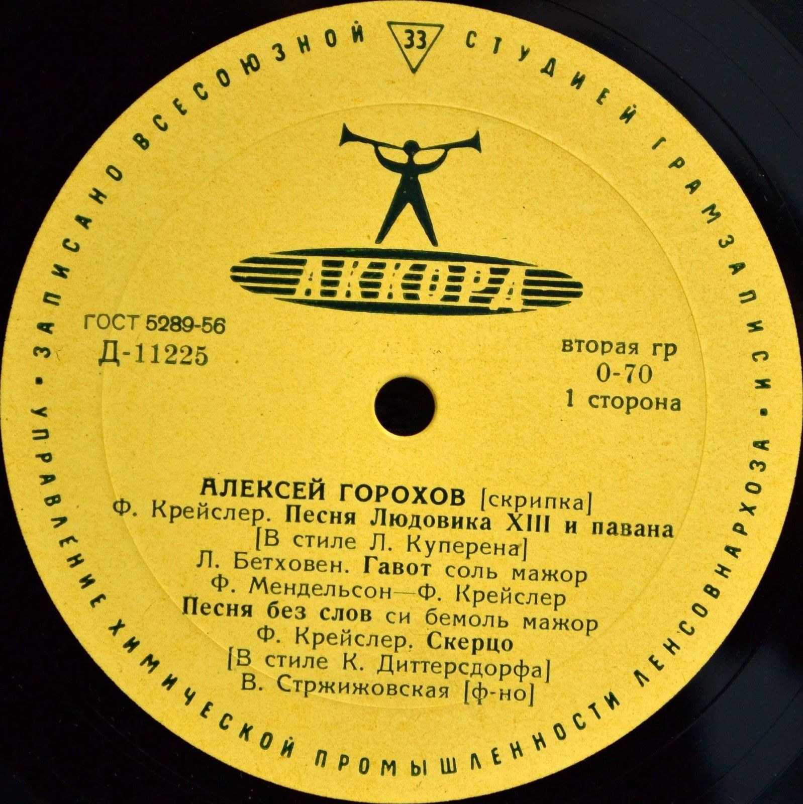Алексей ГОРОХОВ (скрипка)
