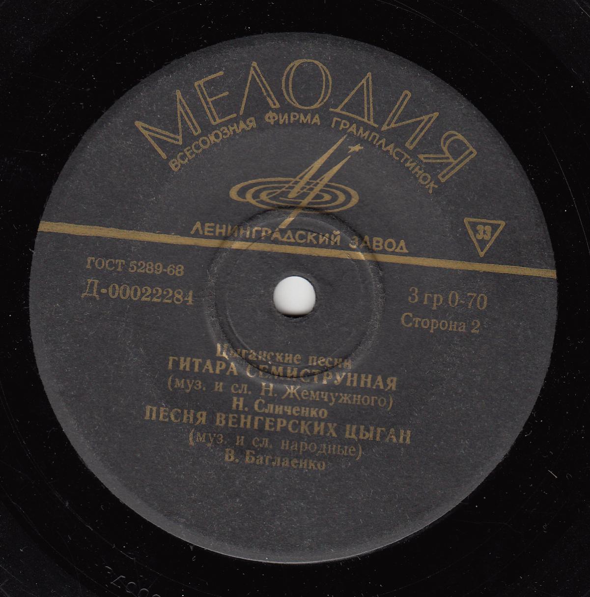 Цыганские песни