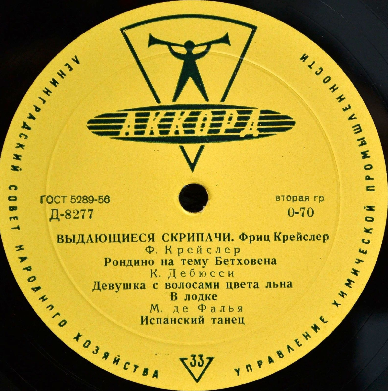 ВЫДАЮЩИЕСЯ СКРИПАЧИ. Фриц  Крейслер
