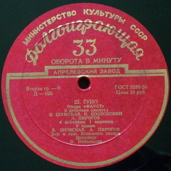 Ш. ГУНО (1818–1893): «Фауст», опера в 5 д. (В. Небольсин)