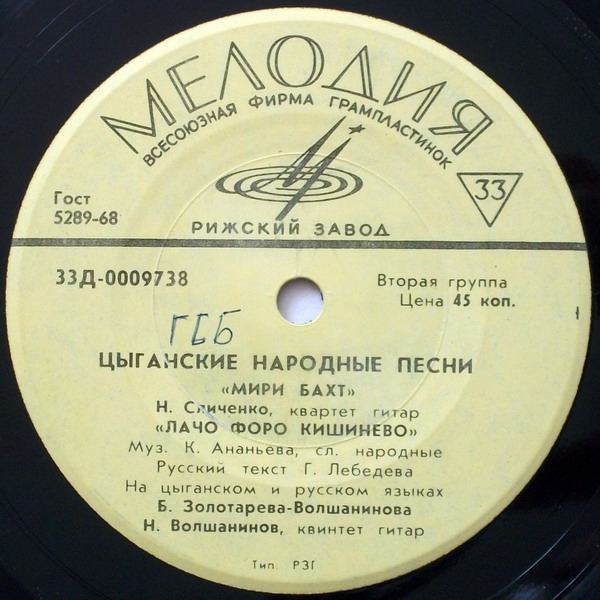 Цыганские песни