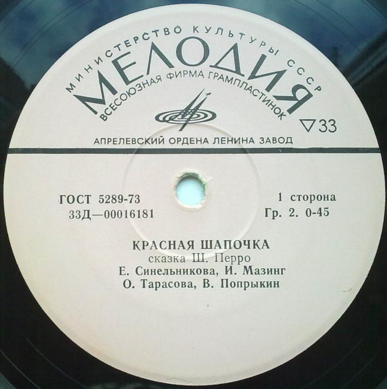 Ш. Перро «Красная Шапочка» / Э. Блайтон «Знаменитый утёнок Тим»