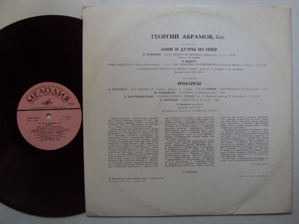 Георгий АБРАМОВ (бас)