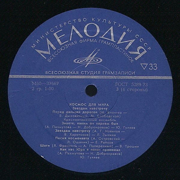 КОСМОС ДЛЯ МИРА