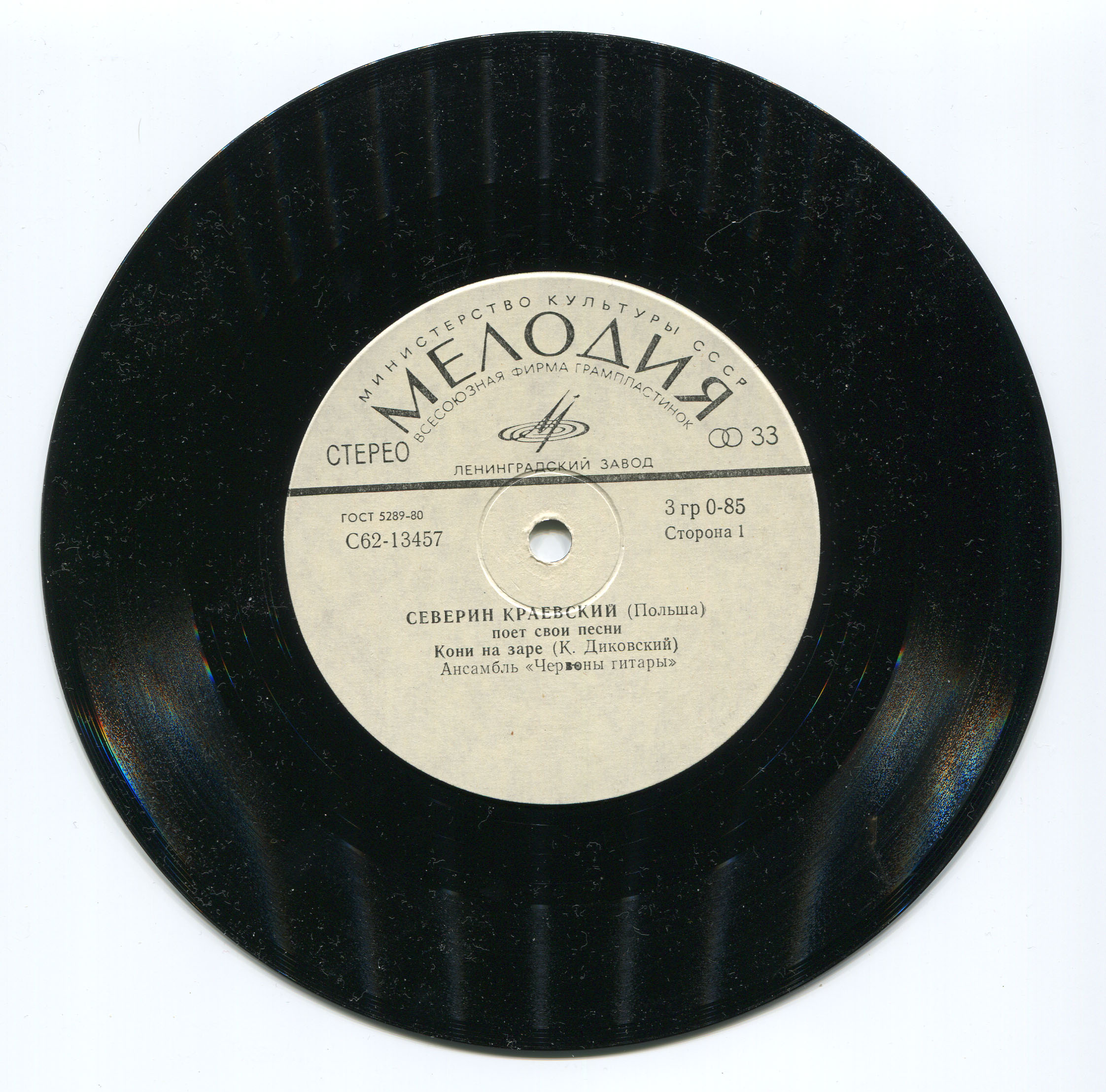 Северин КРАЕВСКИЙ (Польша) поёт свои песни