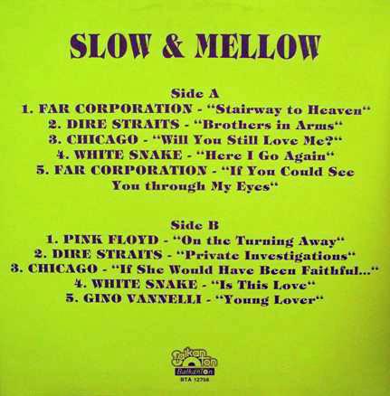SLOW & MELLOW (I)