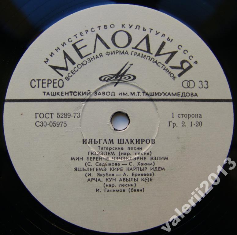 Ильгам Шакиров. Татарские песни