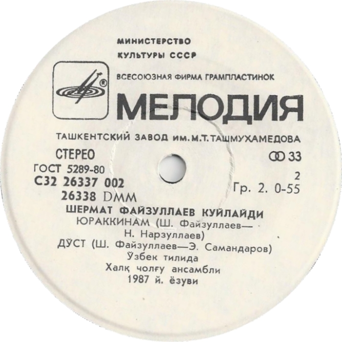 Поет Шермат ФАЙЗУЛЛАЕВ