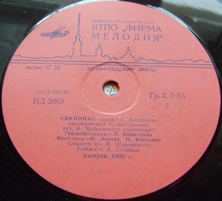 Г. Андерсен: Свинопас (сказка)