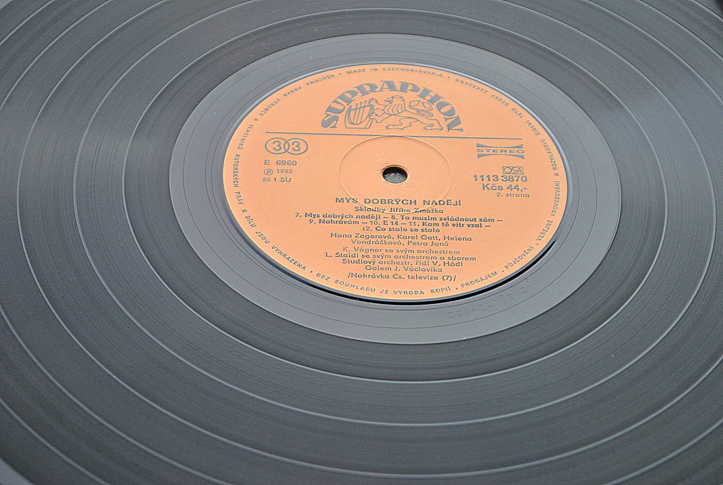 Mys dobrých nadějí [по заказу чешской фирмы SUPRAPHON 1113 3870 ]