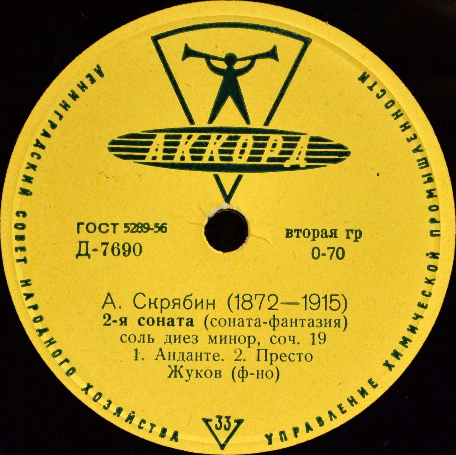 Ф. Шопен: Фантазия фа минор / А. Скрябин: Соната № 2 (Игорь Жуков, ф-но)