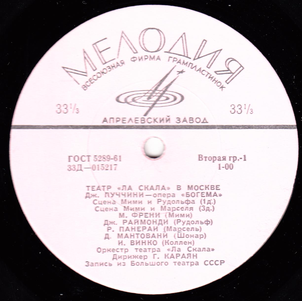 Миланский театр "Ла Скала" в Москве