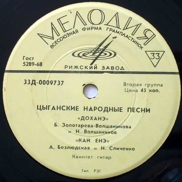 Цыганские песни